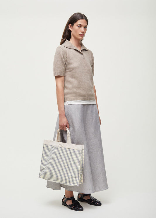 Aiayu "Bea Skirt Linen" Grey