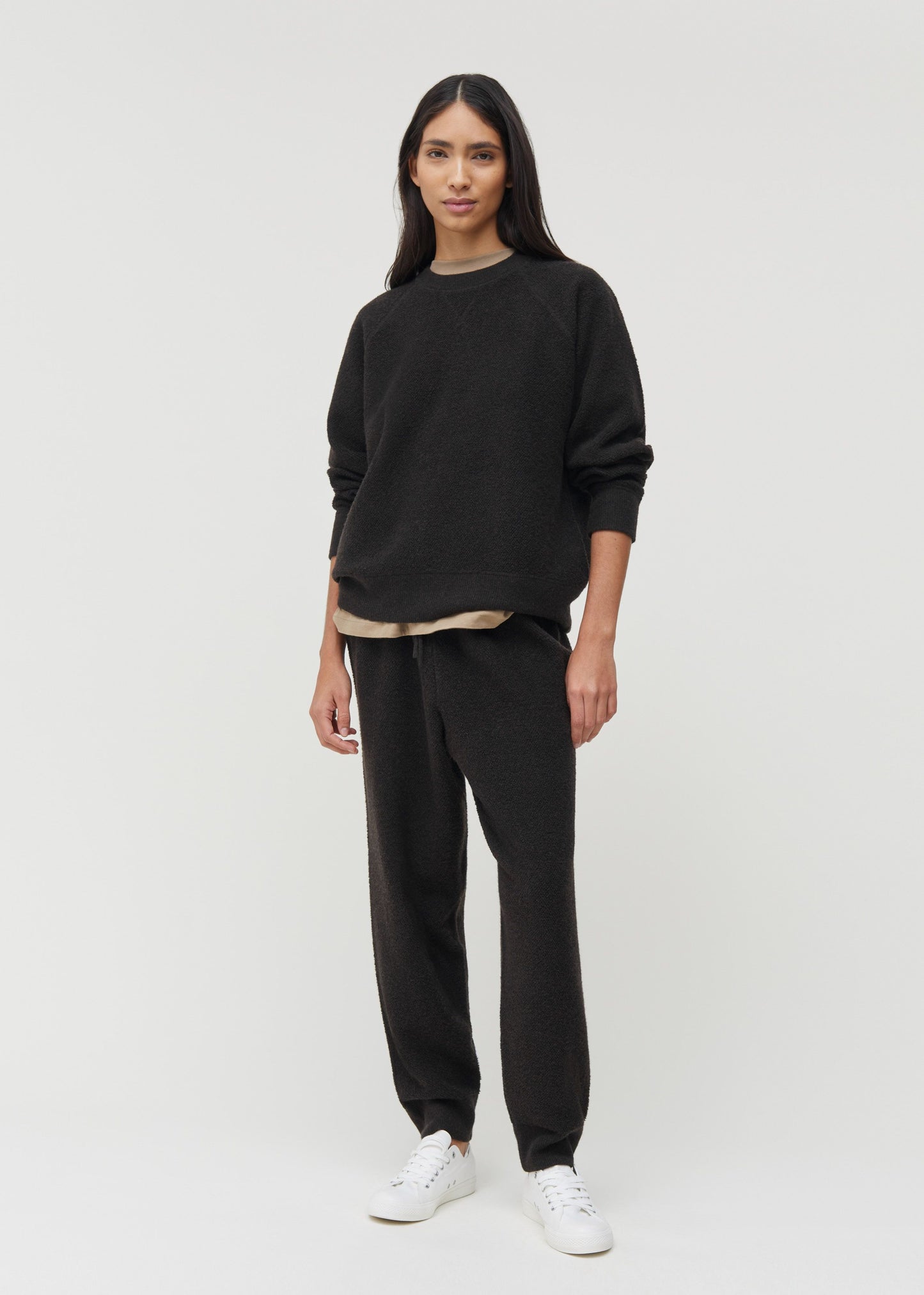 Aiayu "Carl knitted Sweatpants" Dark Brown