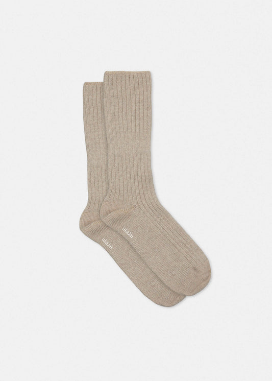 Aiayu "Cashmere Rib Socks" Baguette