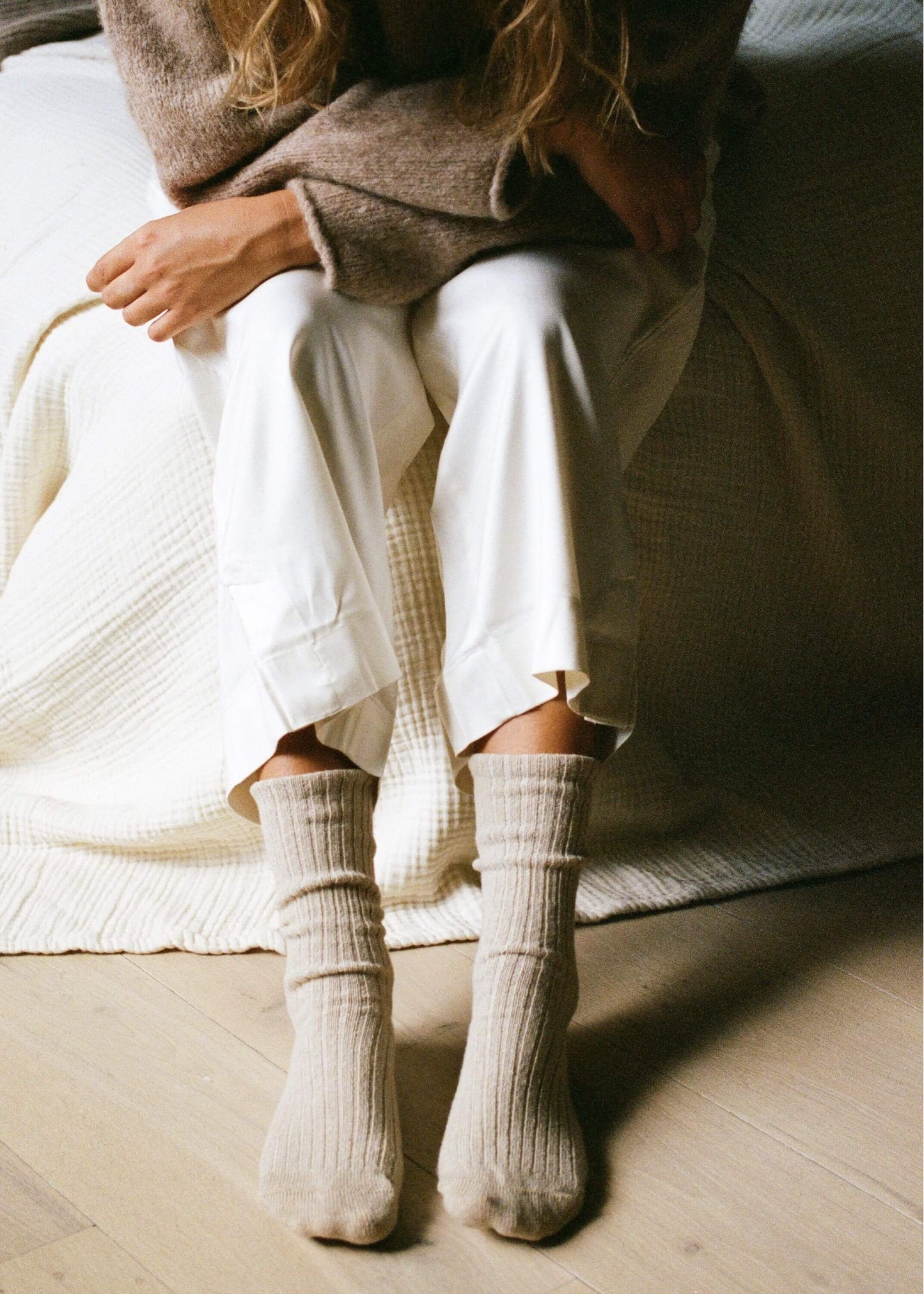 Aiayu "Casmere Rib Socks" Kit 36-38