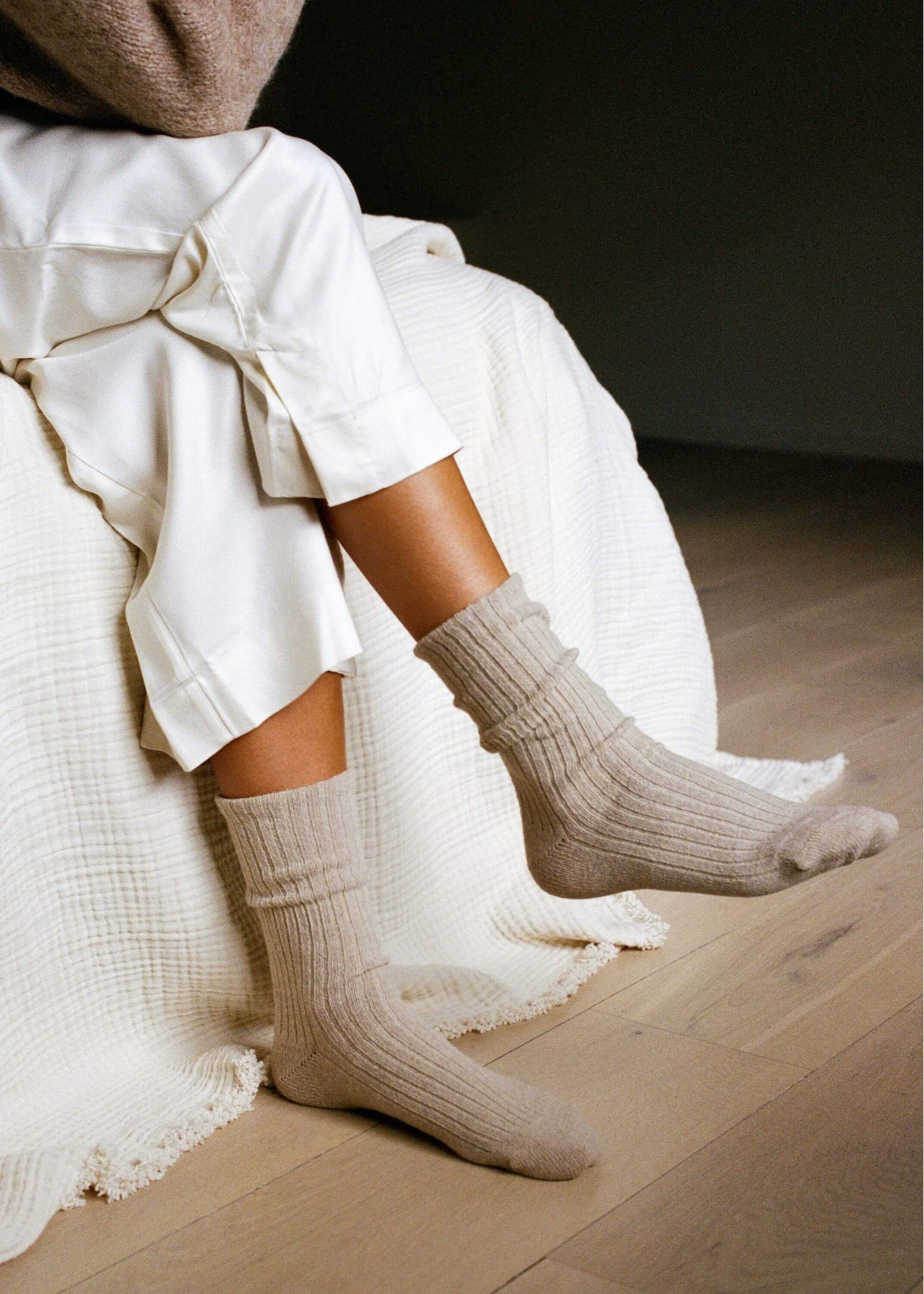 Aiayu "Casmere Rib Socks" Kit 36-38