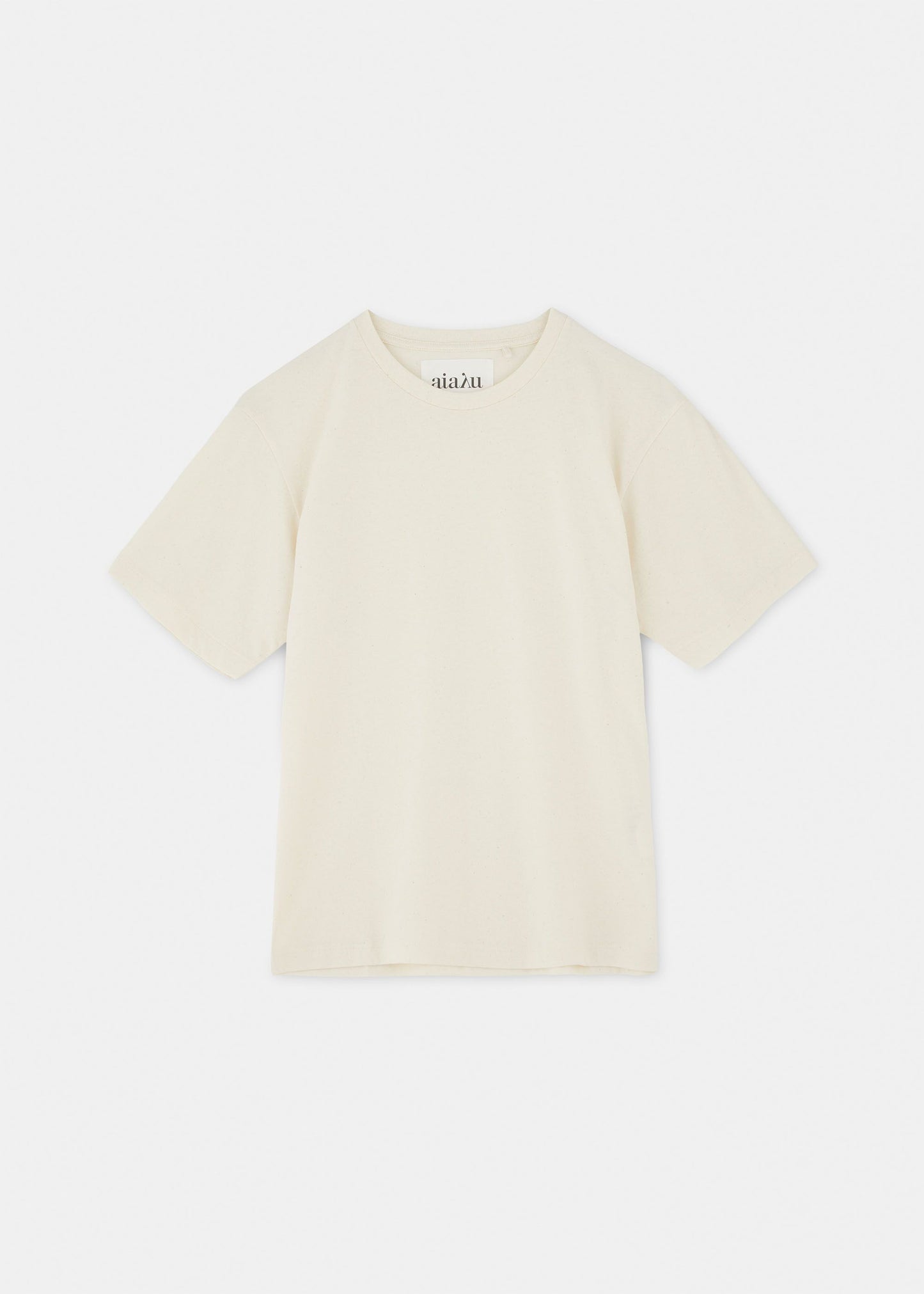 Aiayu "Classic Circular Tee" Pure Ecru