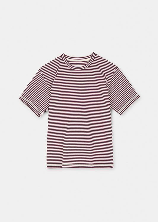 Aiayu "Classic Circular Tee Striped" Mix Syrah