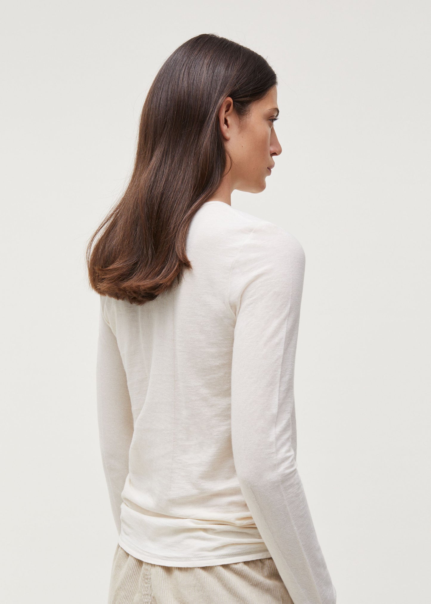 Aiayu "Gentle Long Sleeve" Pure Ecru