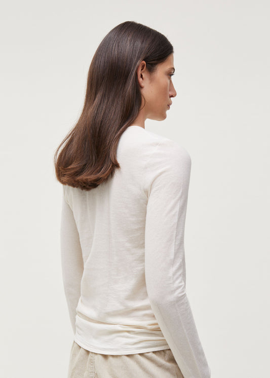 Aiayu "Gentle cashmere Long Sleeve" Pure Ecru