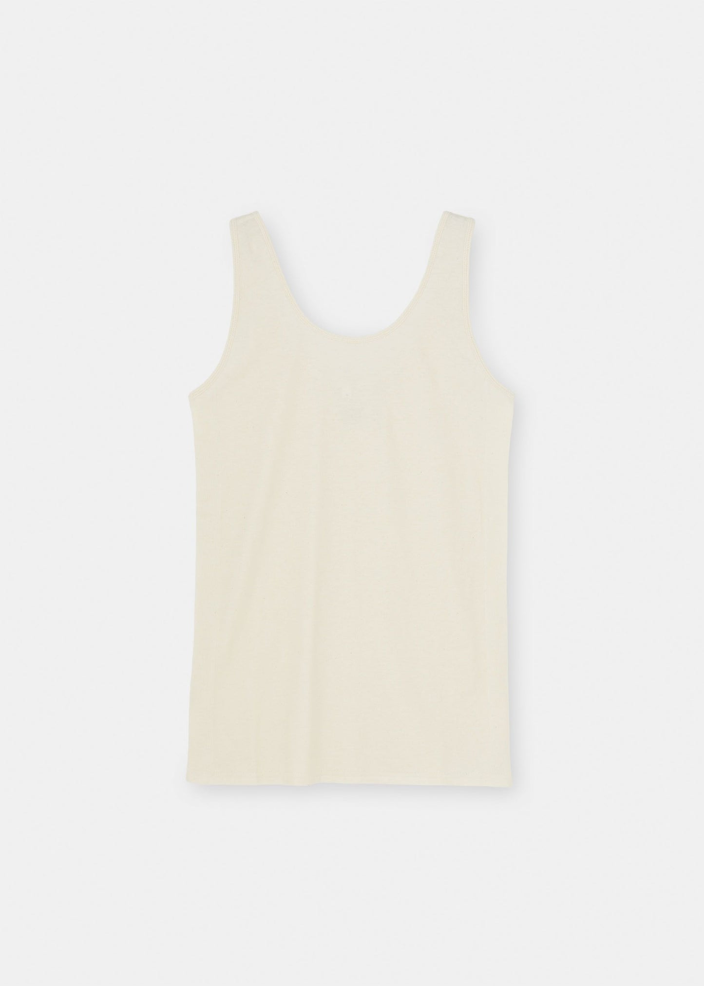 Aiayu "Gentle cashmere Tank" Pure Ecru