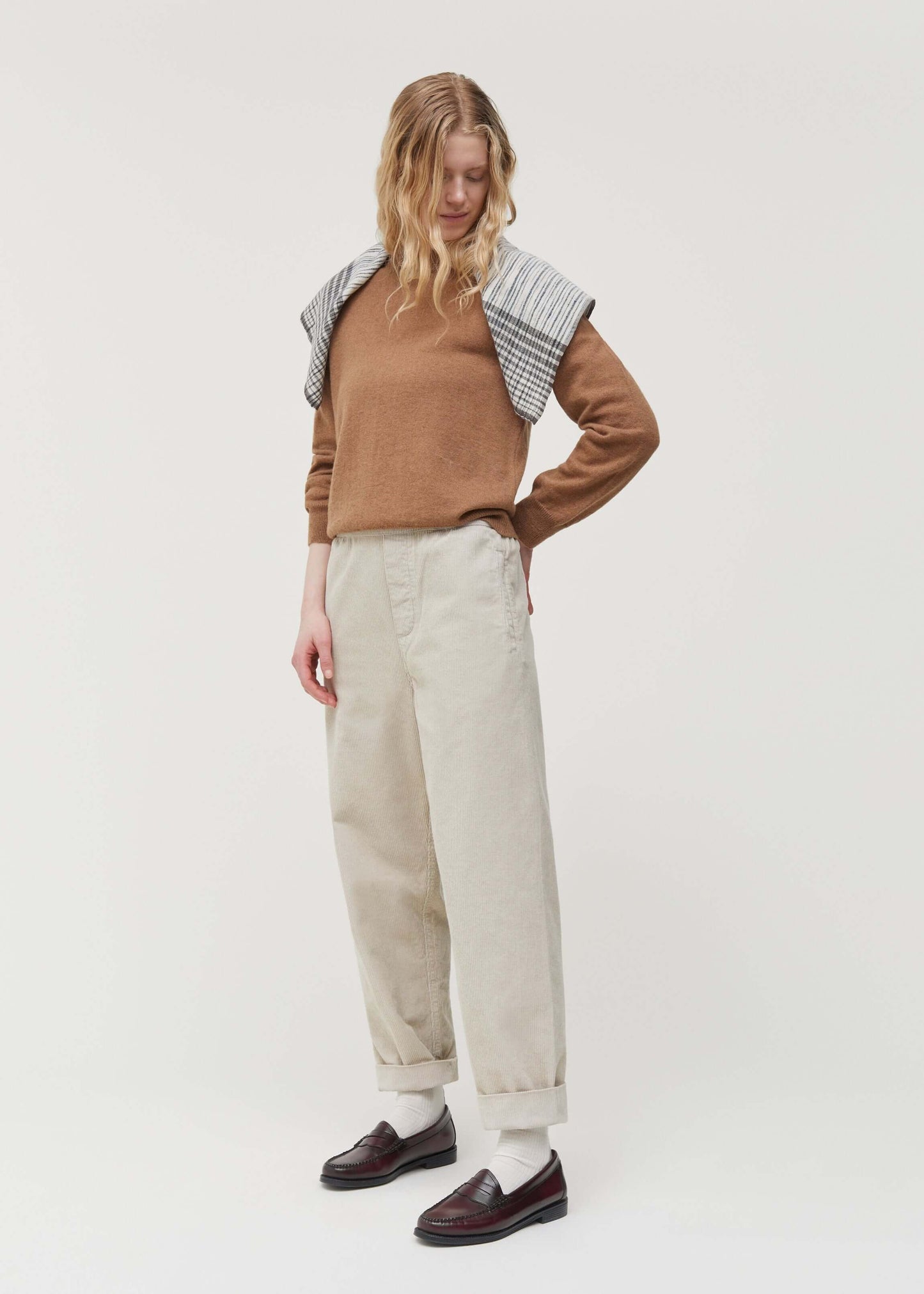 Aiayu "Coco Pant Corduroy" Fossil