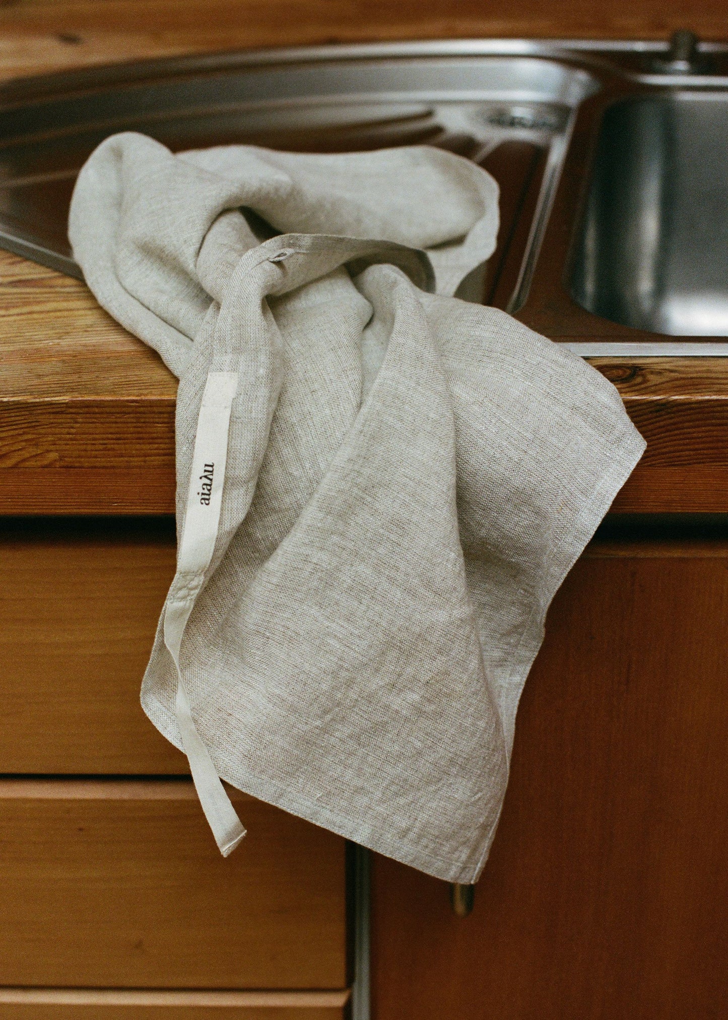 Aiayu "Linen Kitchen Towel" (set of 2 pcs) Pure Natural