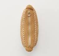 Aiayu "Helen Classic Clutch" Warm Cinnamon
