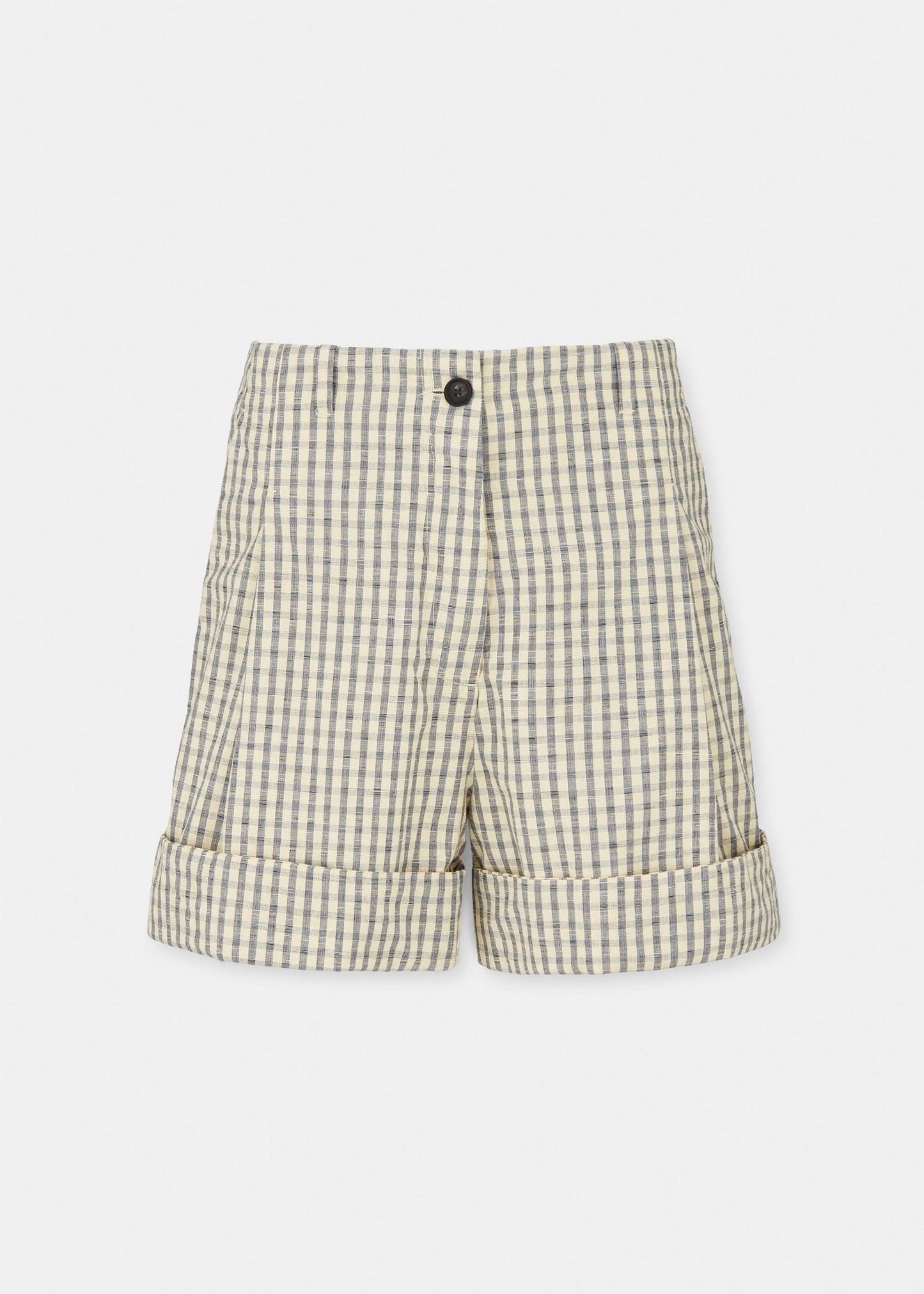 Aiayu "Lee Shorts Check" Mix Navy