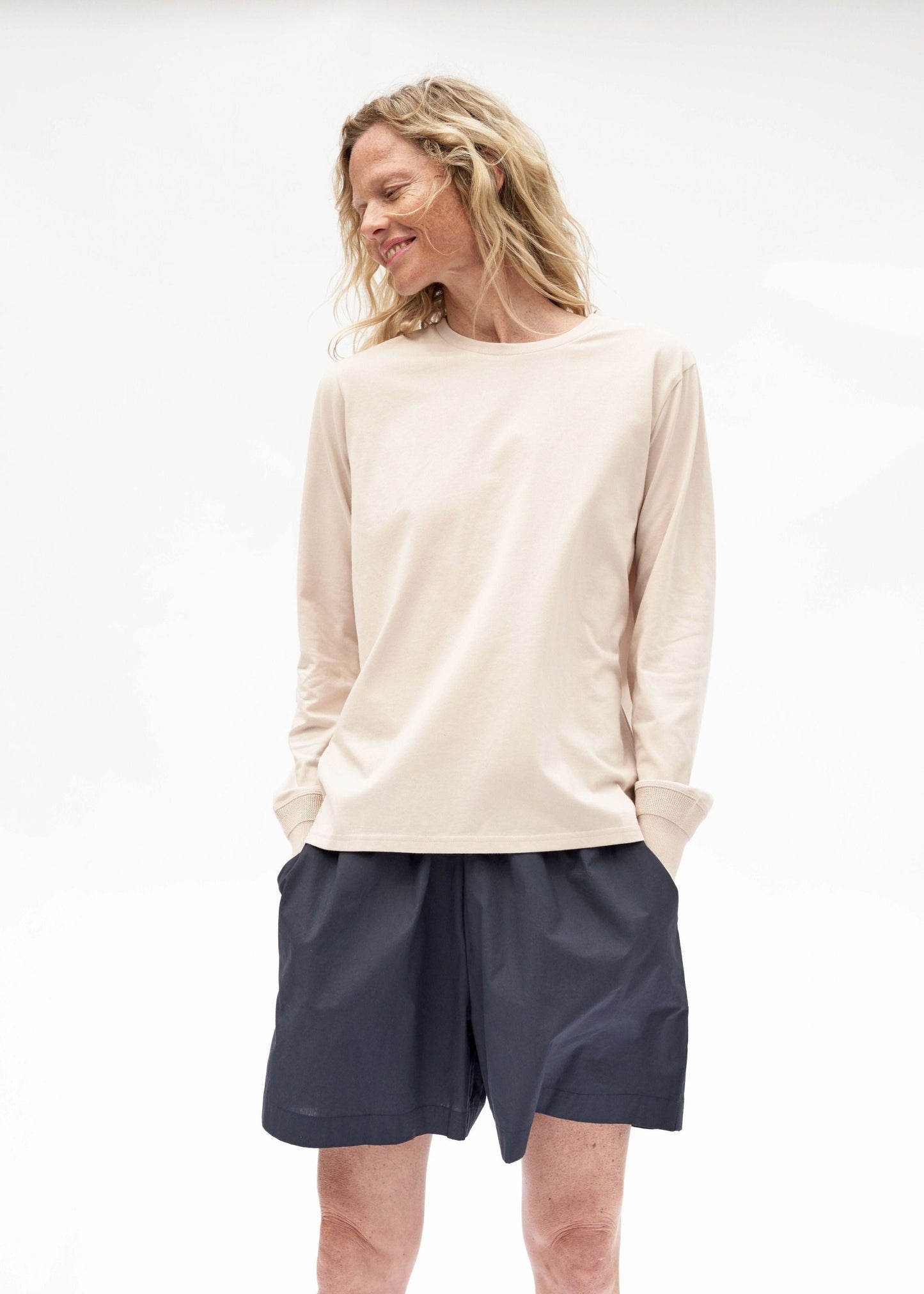 Aiayu "Lulu Poplin Shorts" Waterfall