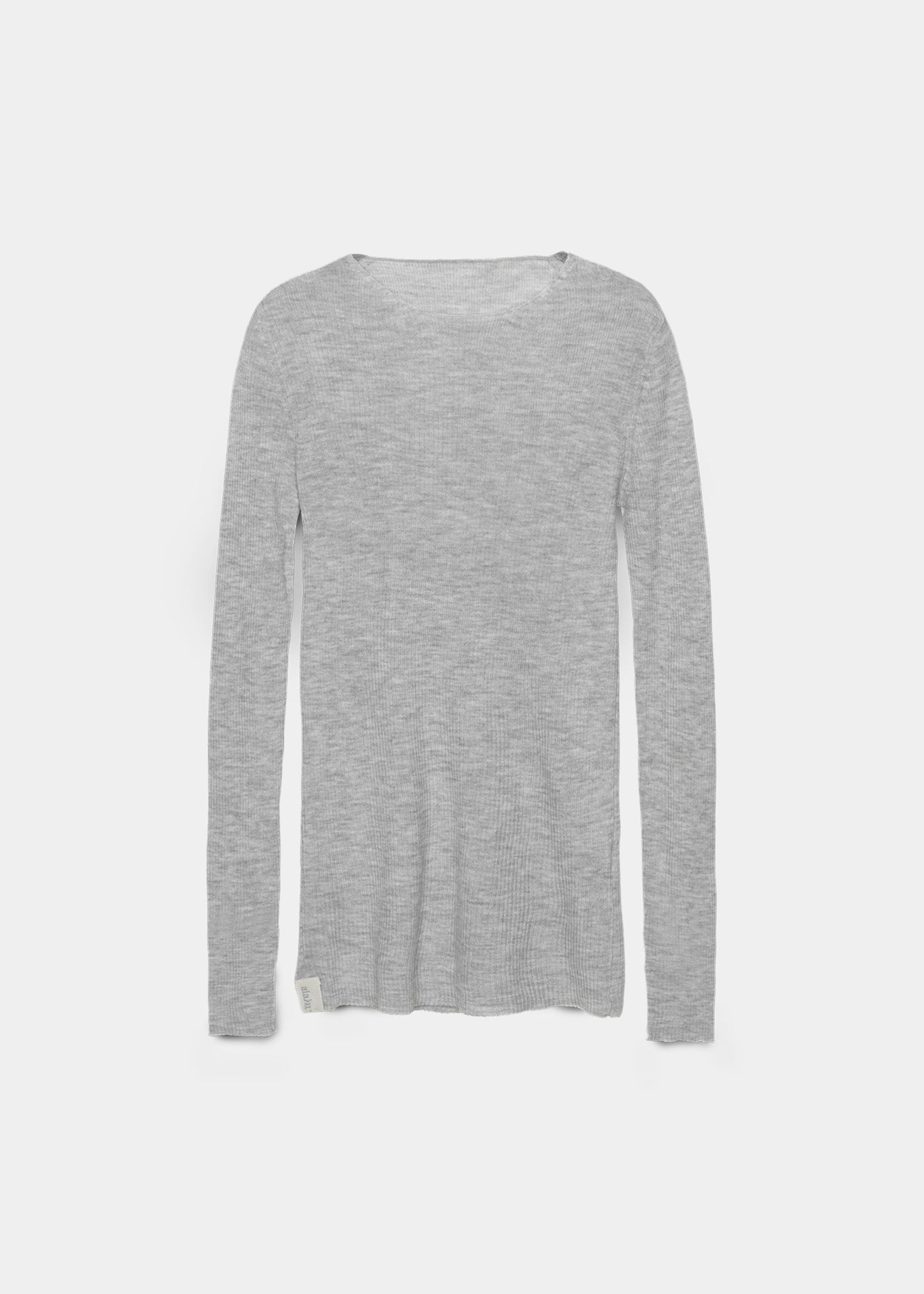 Aiayu "Madigan cashmere blouse" Grey Melange