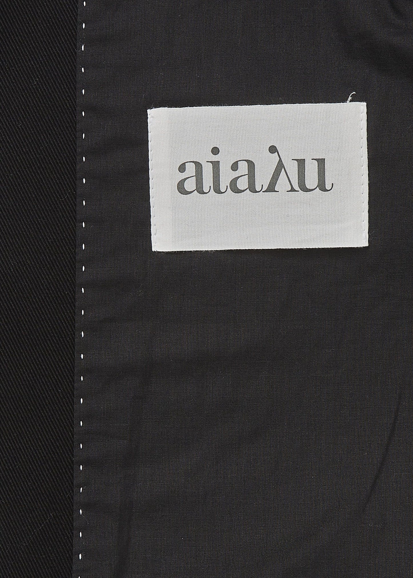 Aiayu "Mason Jacket Velvet" Black
