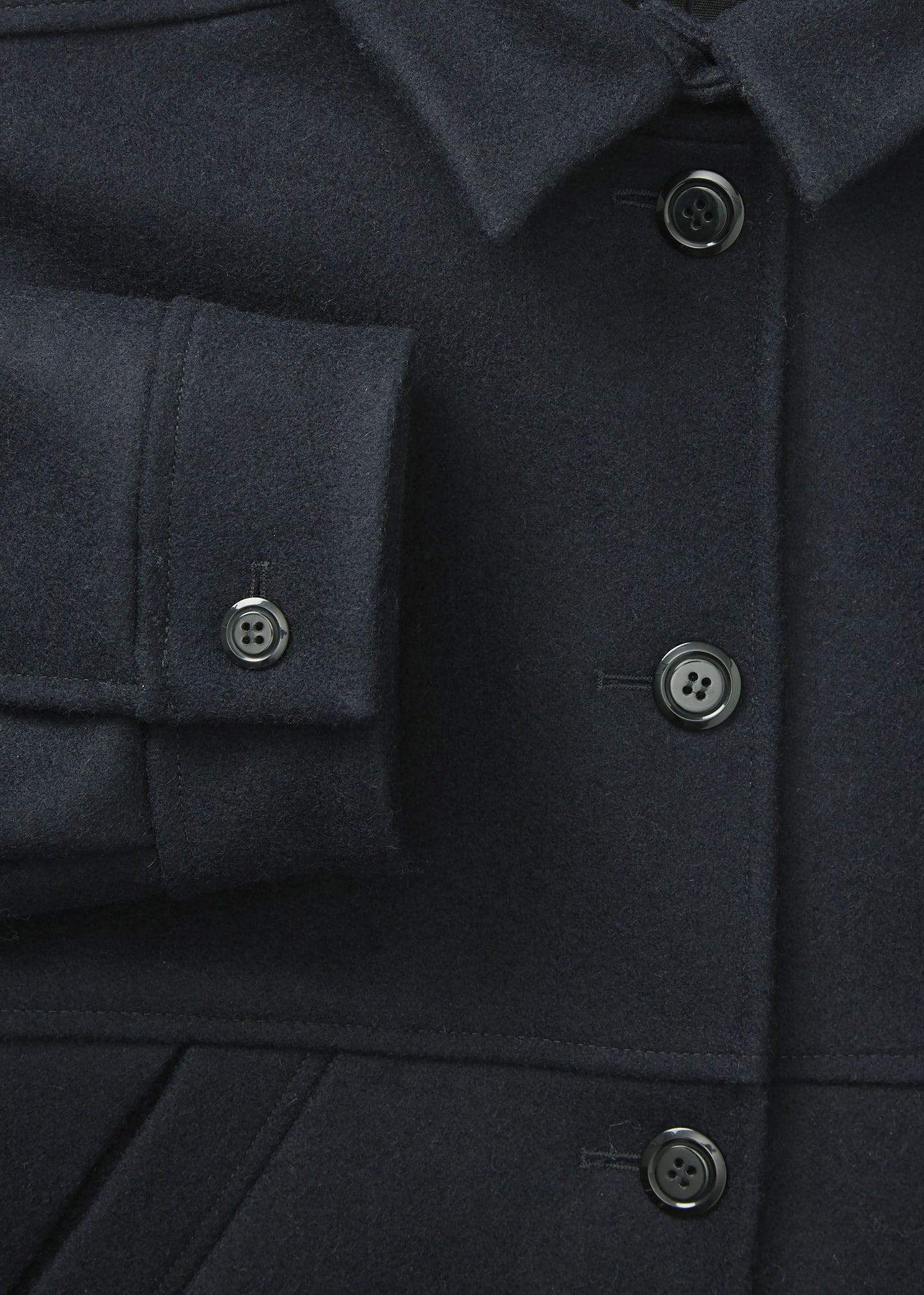 Aiayu "Moa Jacket Loden" Navy