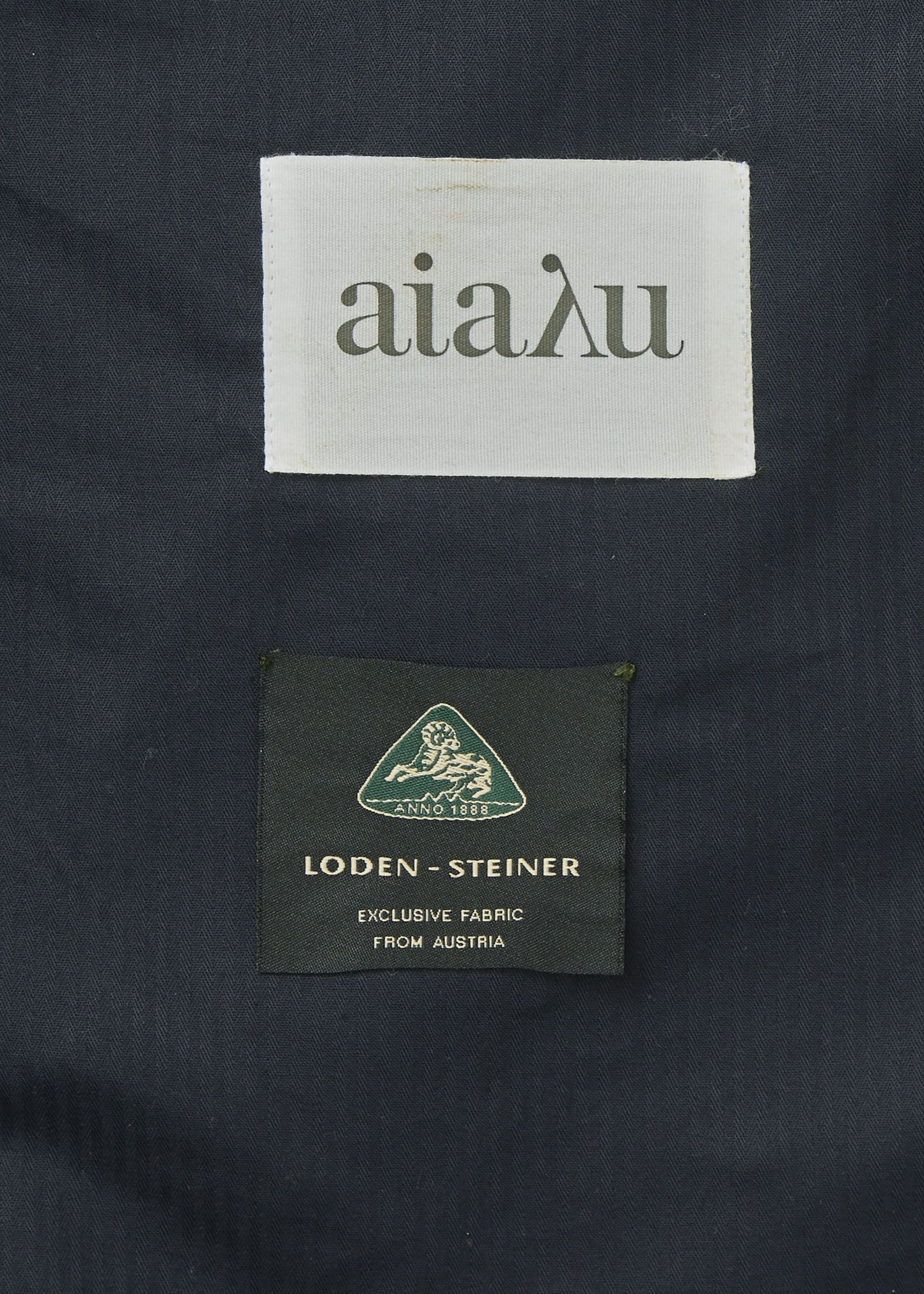 Aiayu "Moa Jacket Loden" Navy