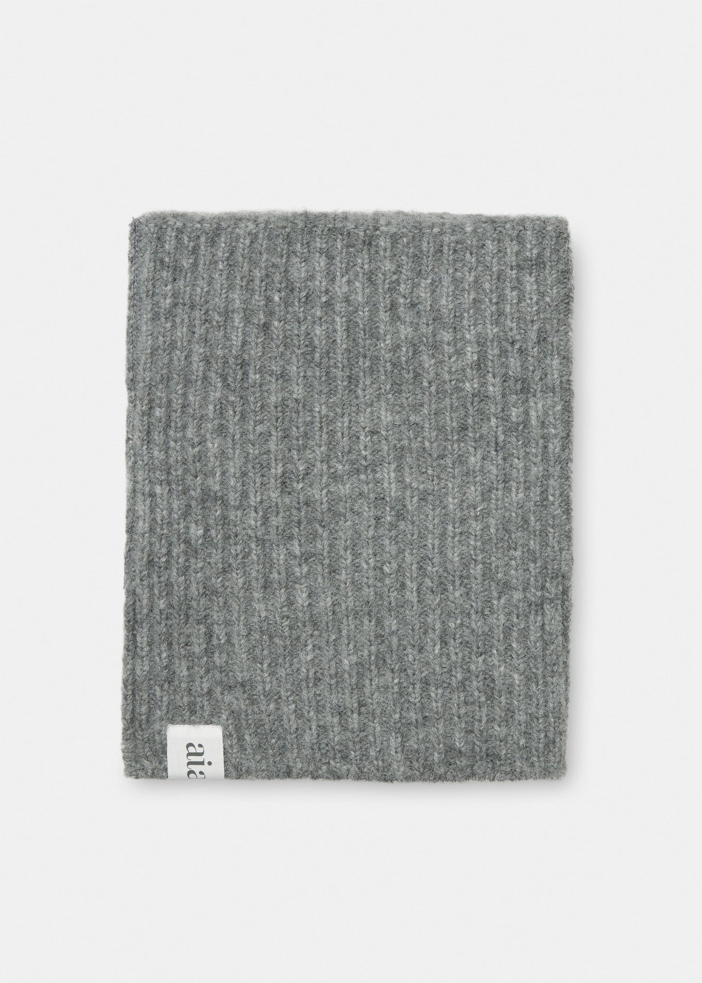 Aiayu "Nellie Neck Warmer" Pure Light Grey OS