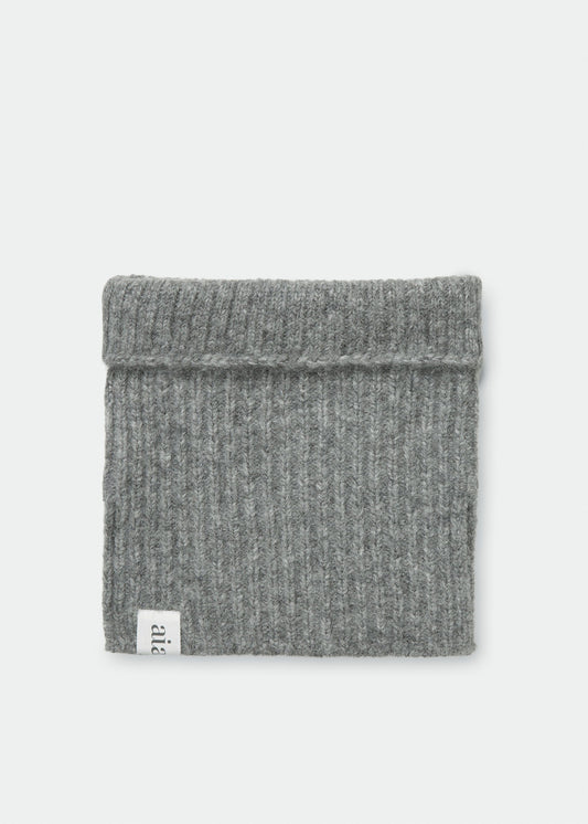 Aiayu "Nellie Neck Warmer" Pure Light Grey  OS