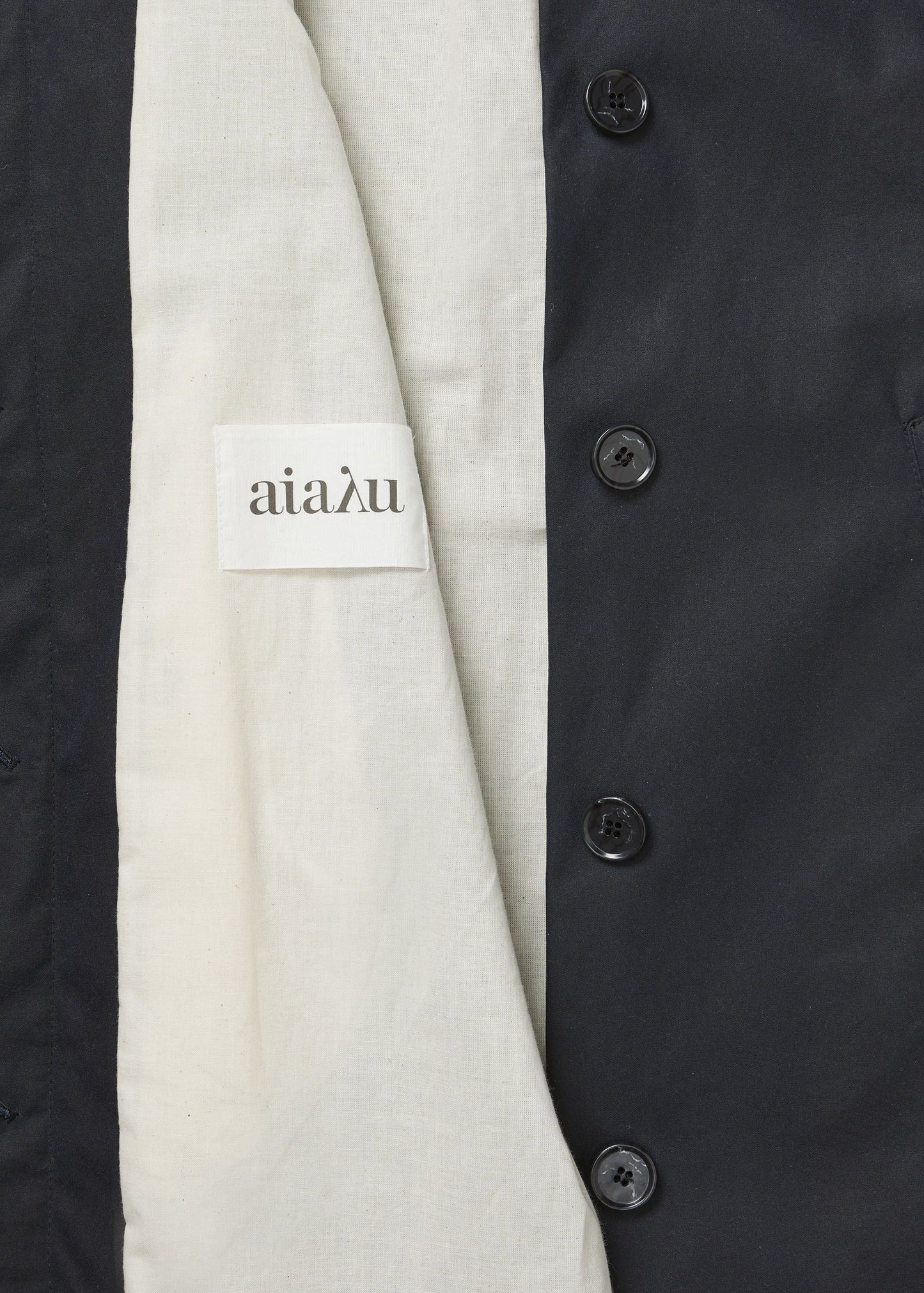 Aiayu "Noor Coat Oil" Navy