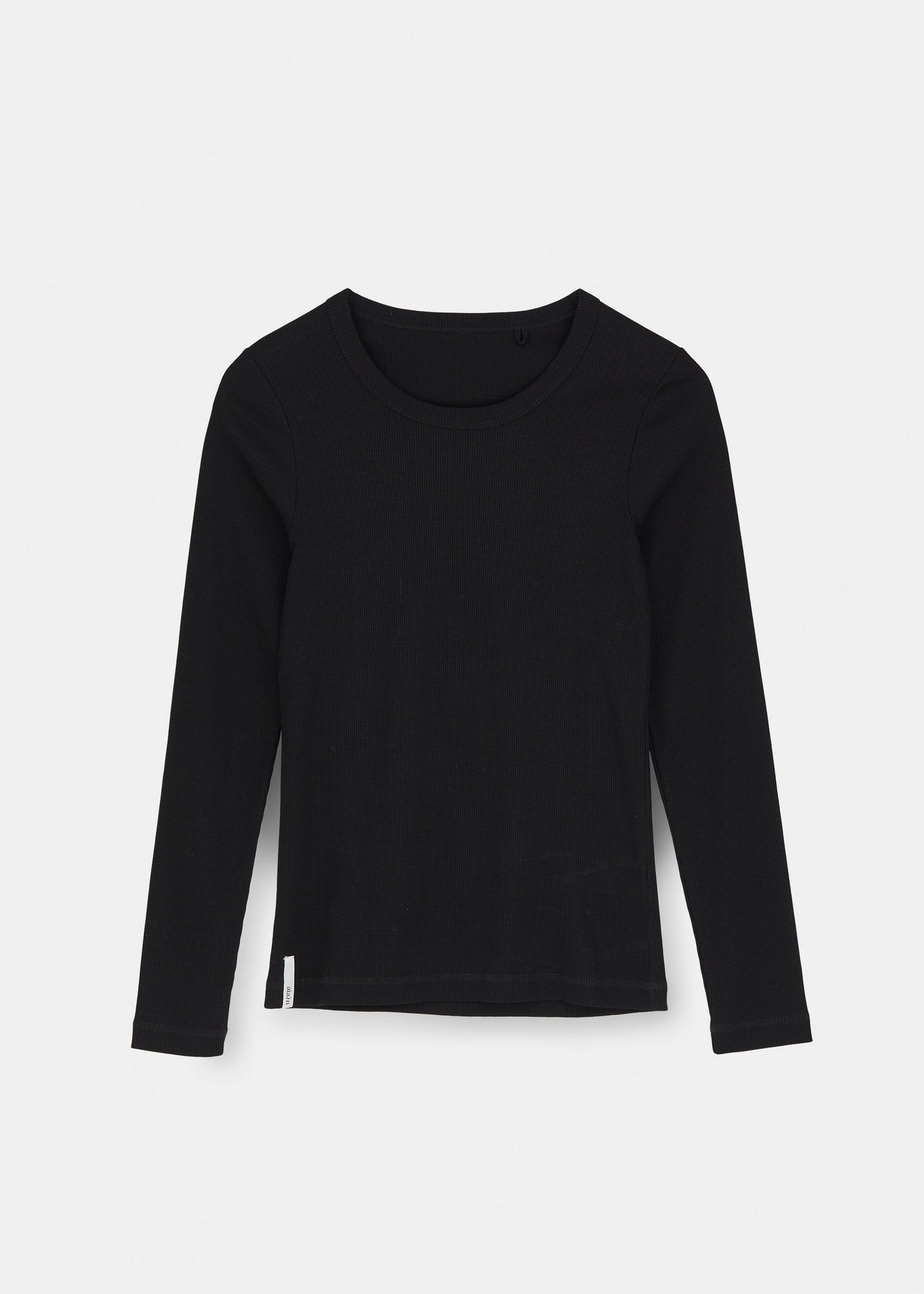 Aiayu "Rib Long Sleeve Tee" Black