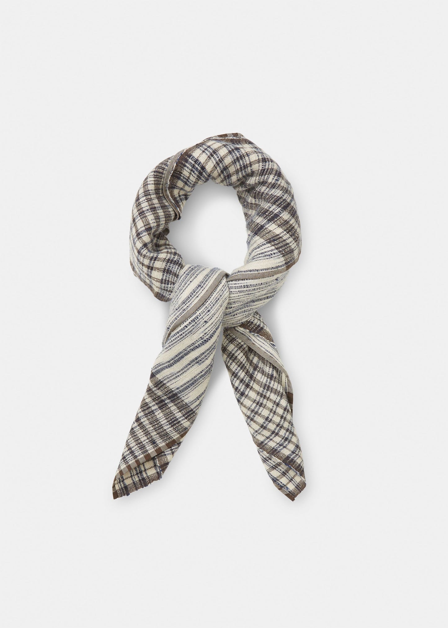 Aiayu "Risa scarf" cashmere/silk Mix Navy