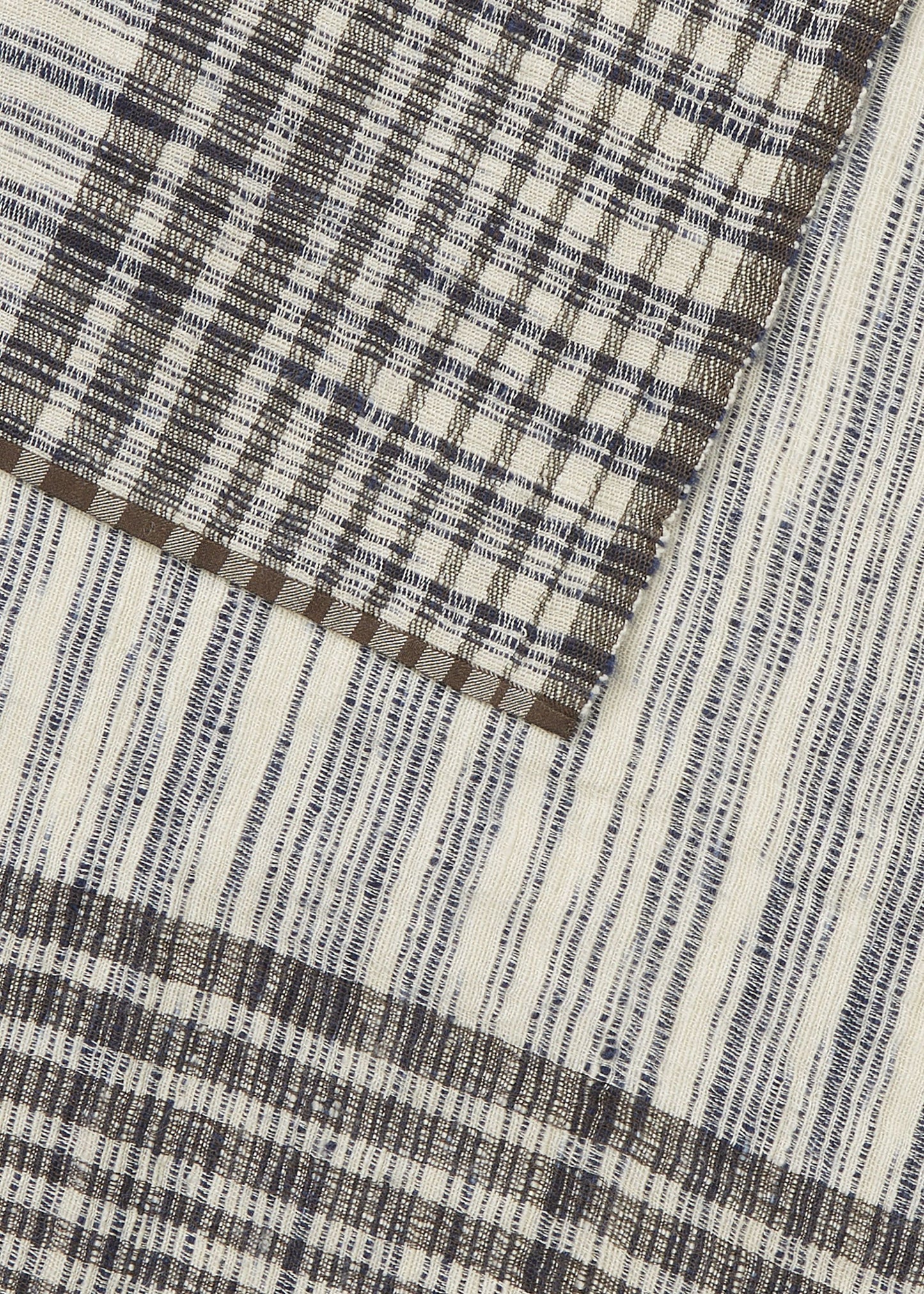 Aiayu "Risa scarf" cashmere/silk Mix Navy