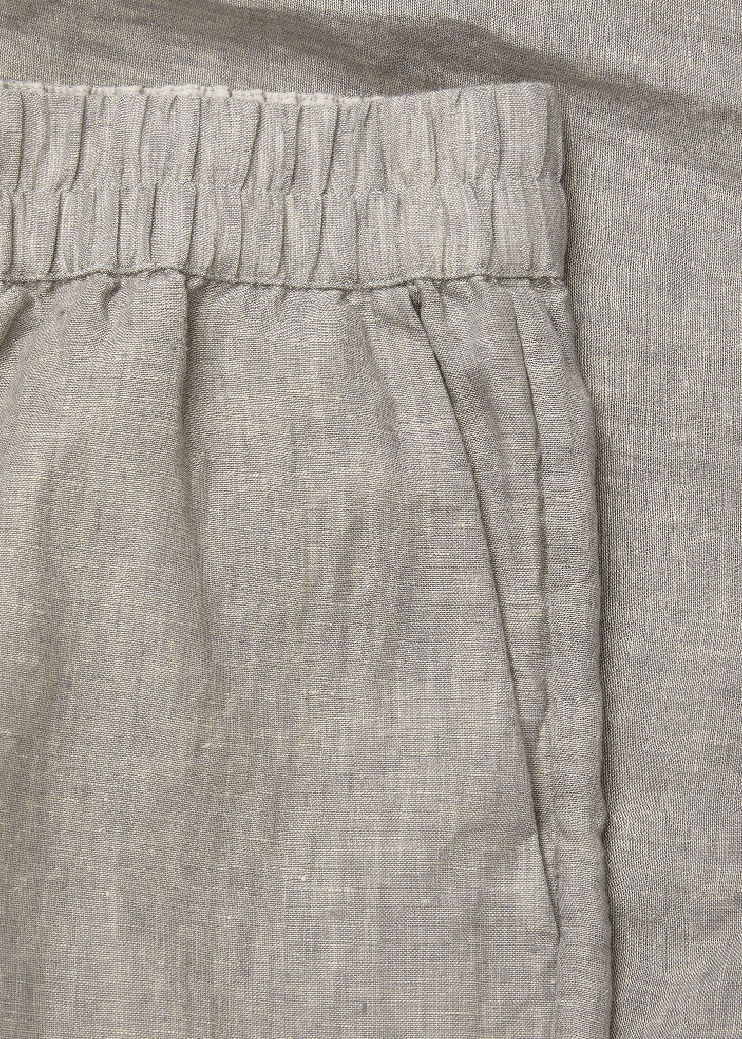Aiayu "Shorts Long Linen" Grey