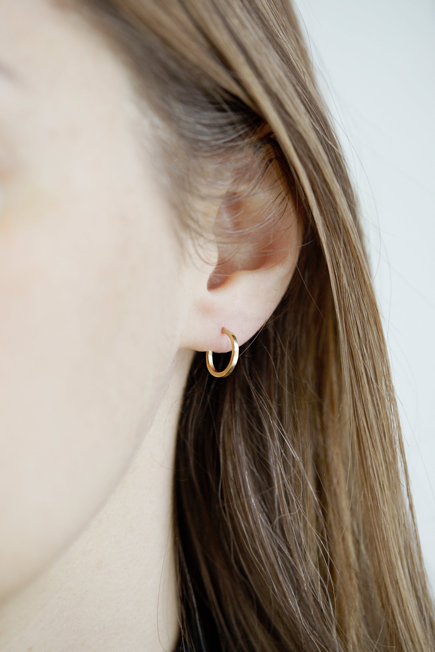 Miya Mini hoop 14k Gold, pair