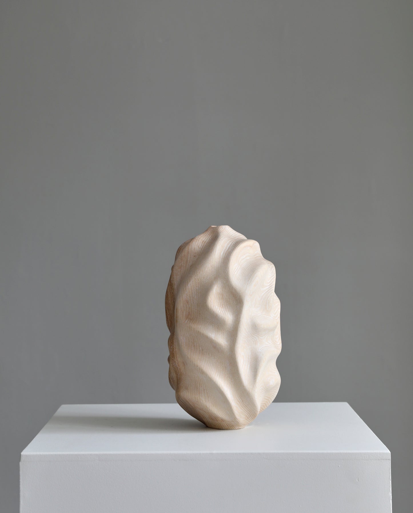 Løvfall Ash wood "Drift vase"