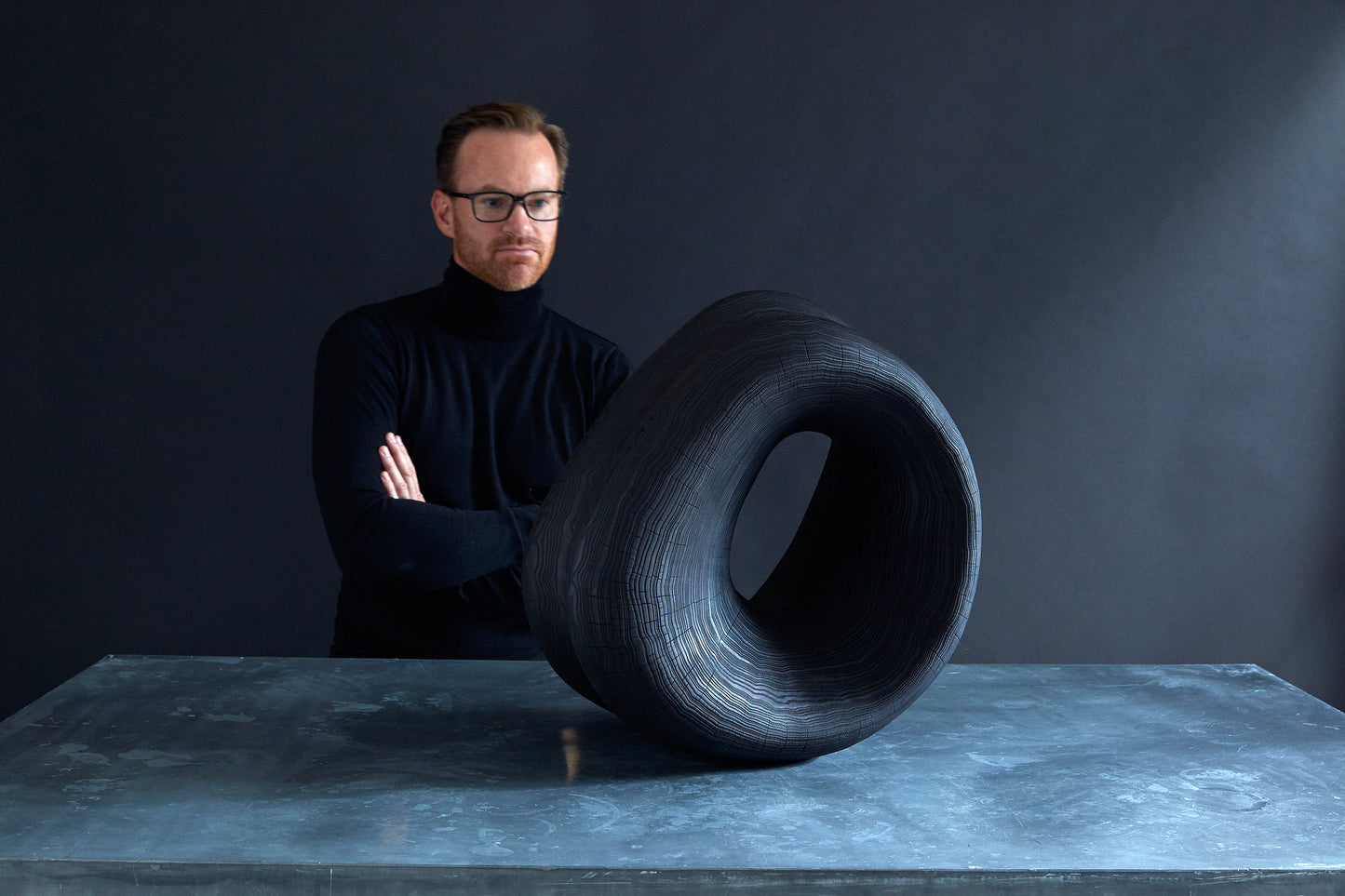 Løvfall Skulptur, "Asker Ash"
