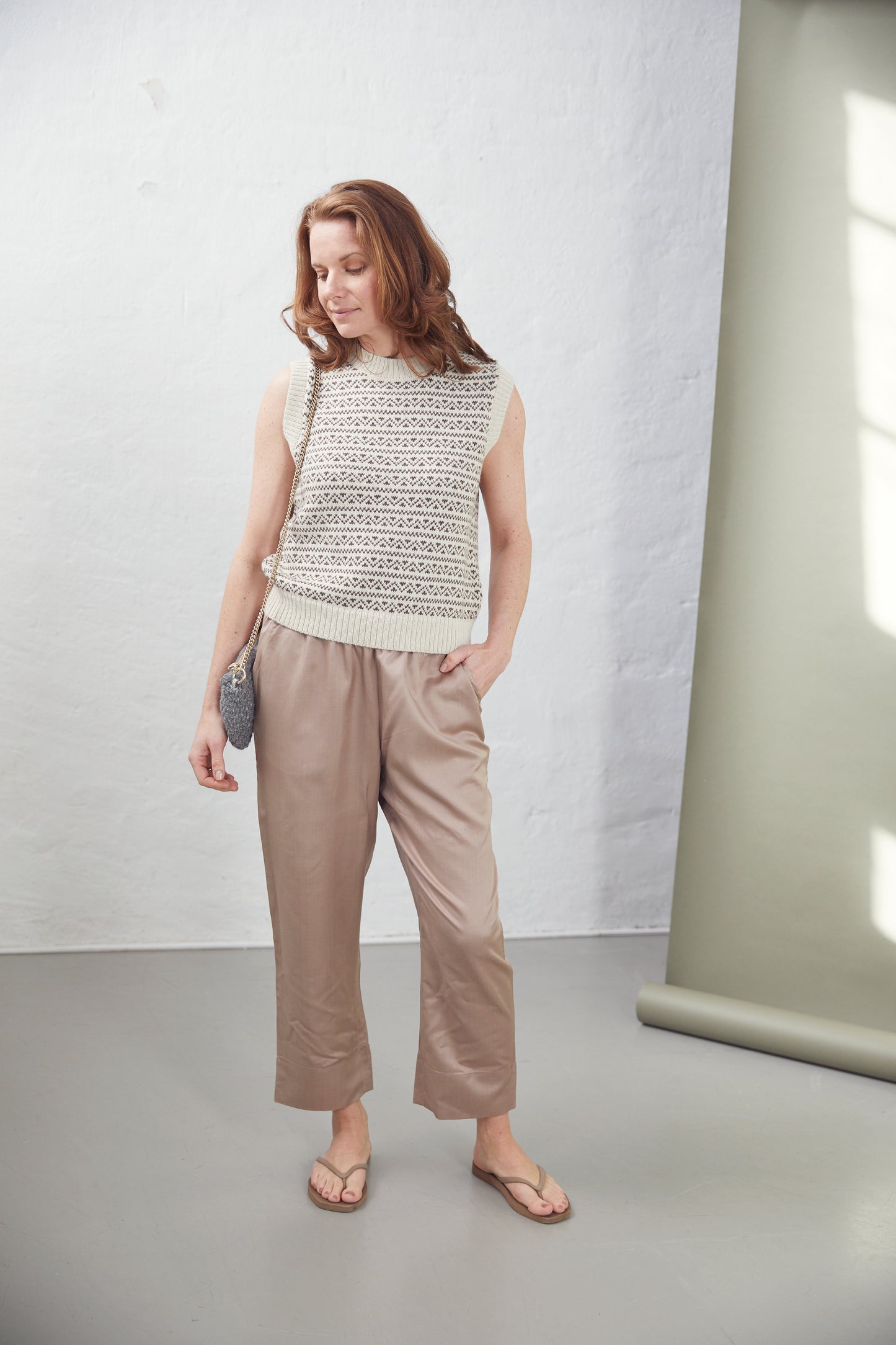 Aiayu "Silk Savannah Pant" Cocoa