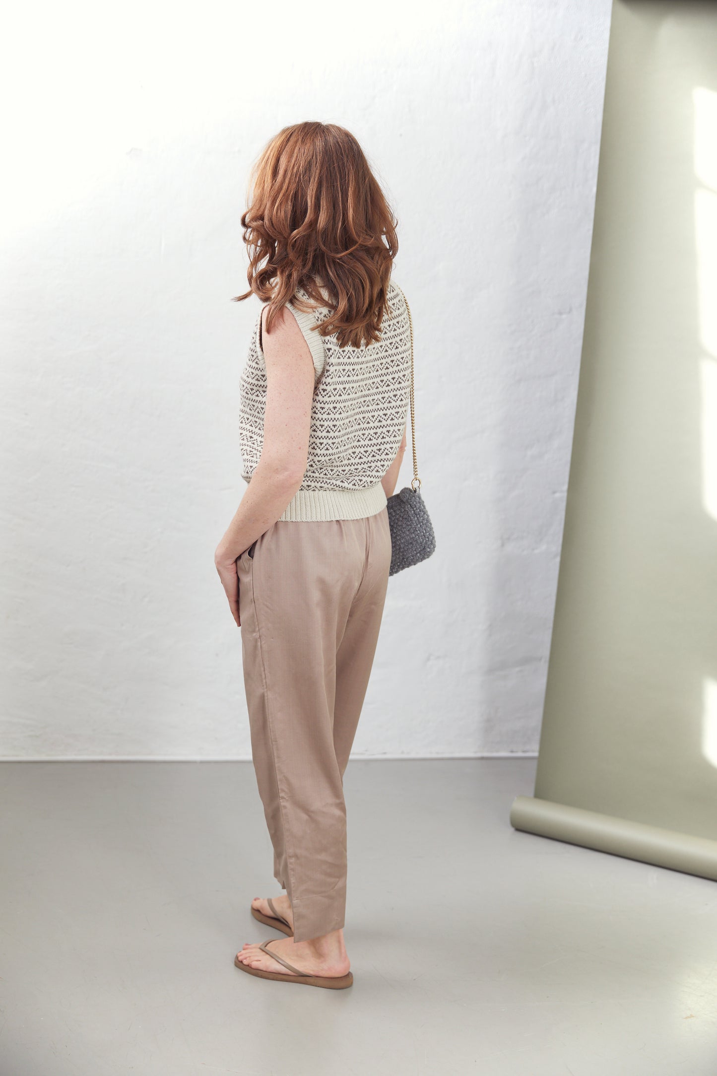 Aiayu "Silk Savannah Pant" Cocoa