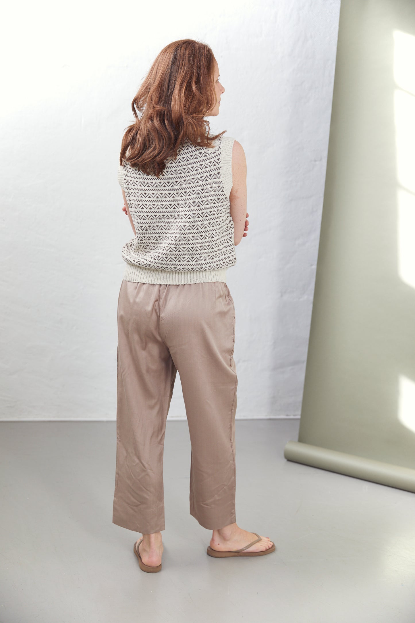 Aiayu "Silk Savannah Pant" Cocoa