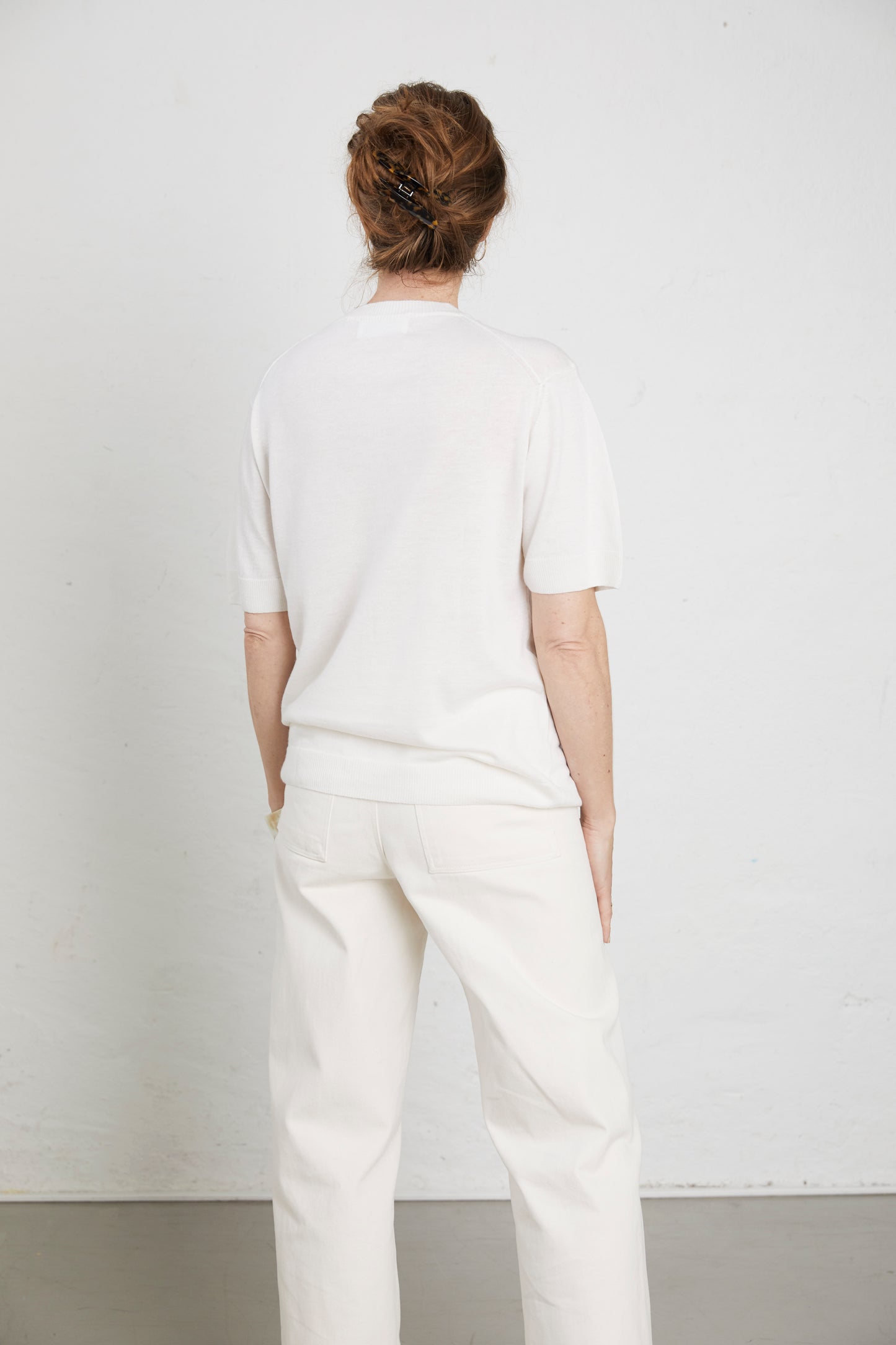 Aiayu "Lalitpur" Chalk cashmere/lin