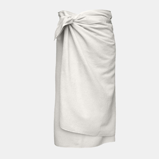 TOC Badehåndkle wrap (160x75cm) - Natural white