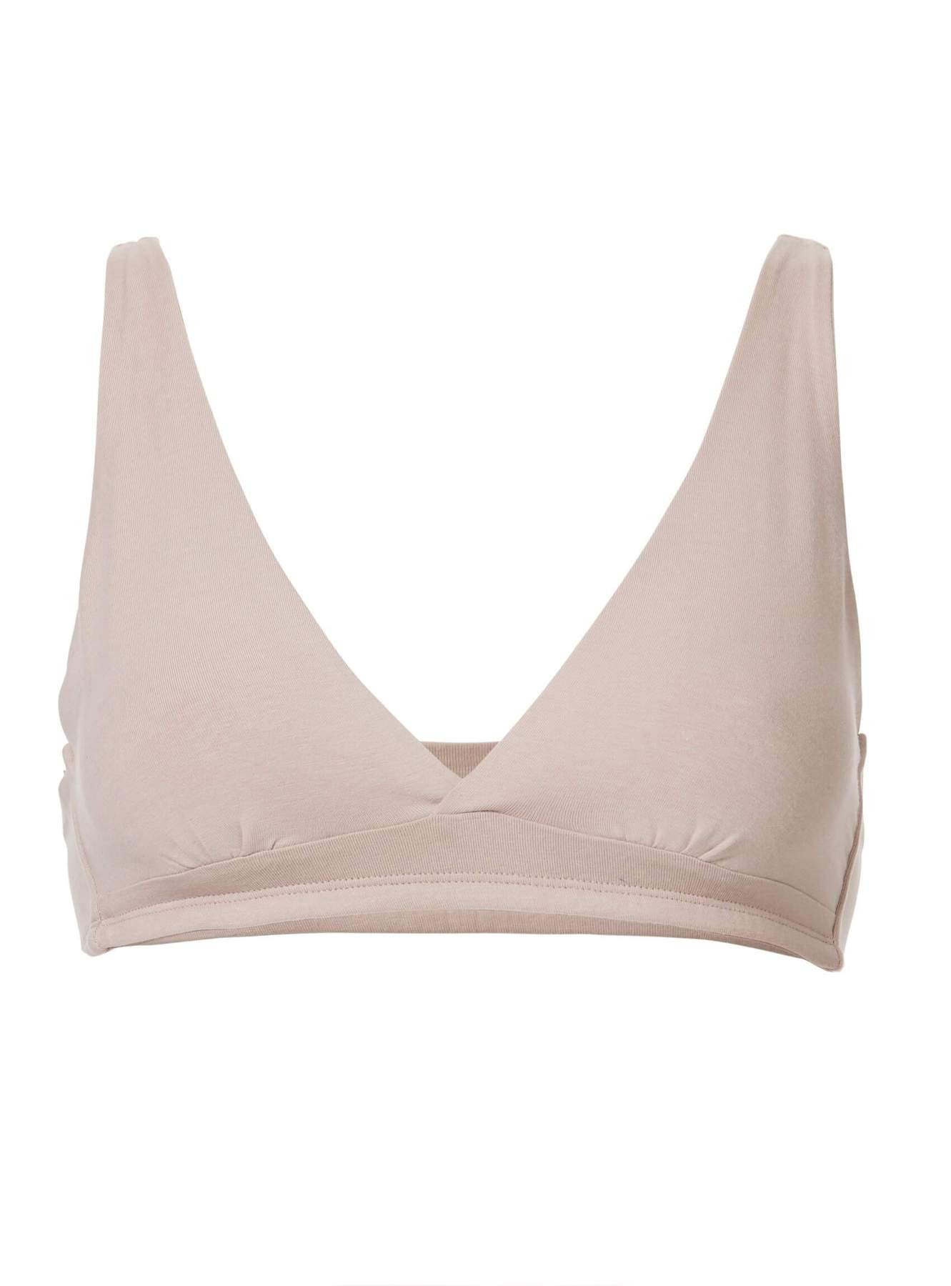 Organic cotton soft-bra CORE BRALETTE-nude