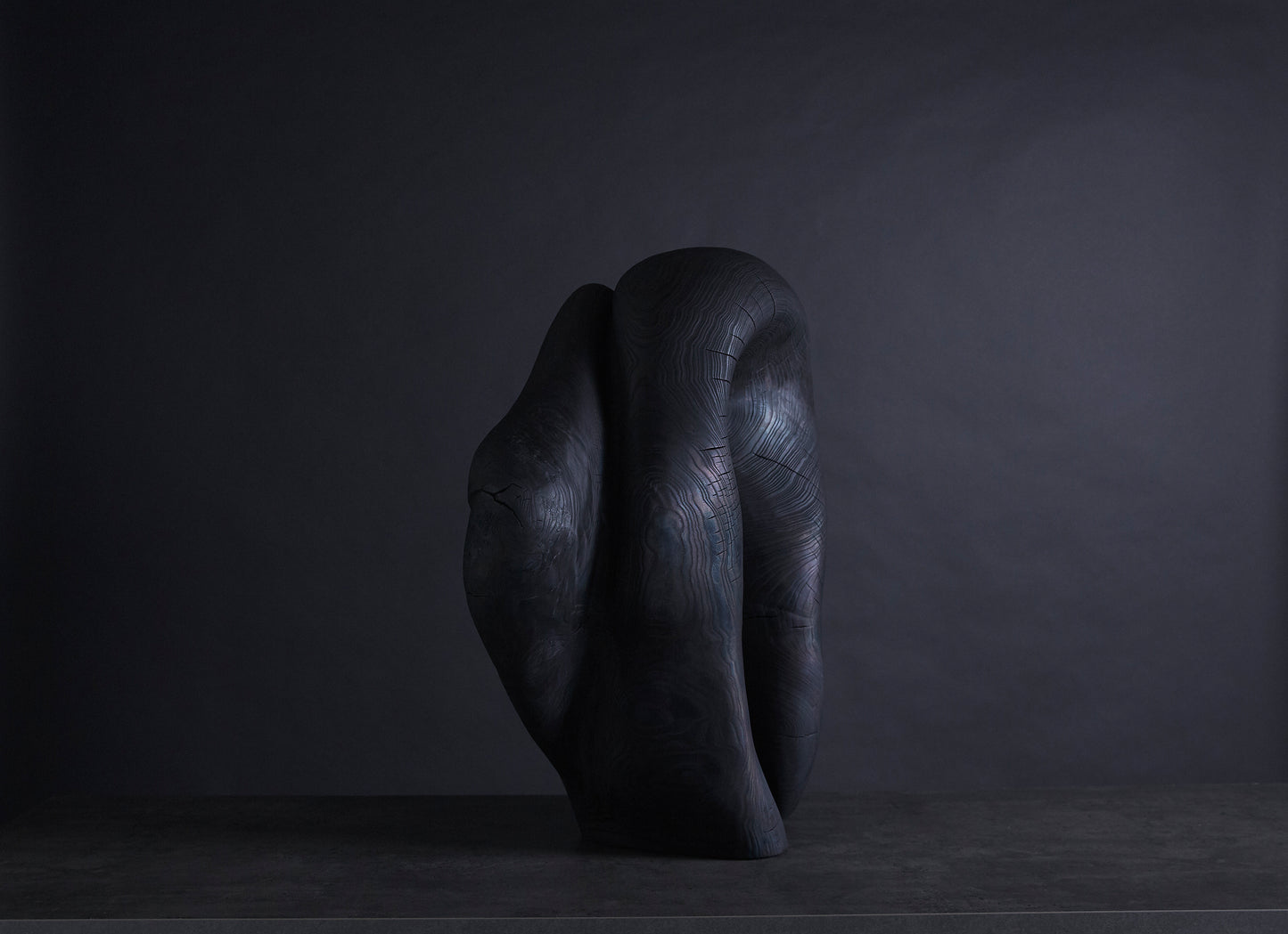 Løvfall Skulptur, "Ash calligraphy"