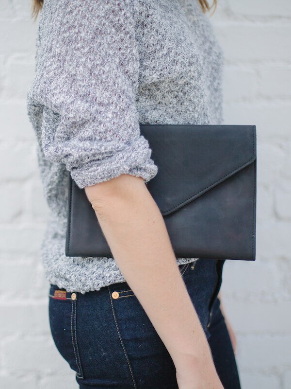 Clutch "Solome" Cognac