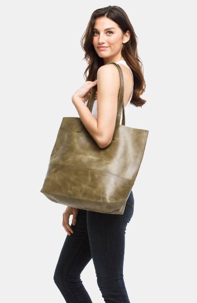 Tote bag "Mamuye" Olive