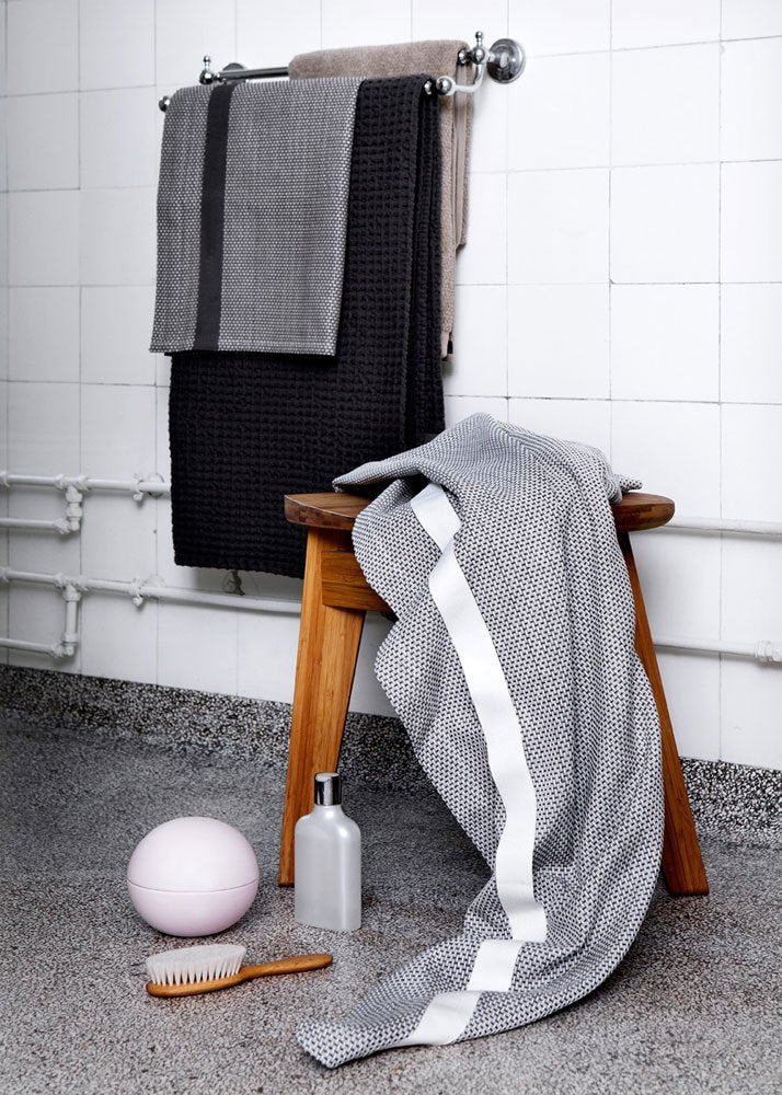 TOC Badehåndkle Wrap Around - Light Grey