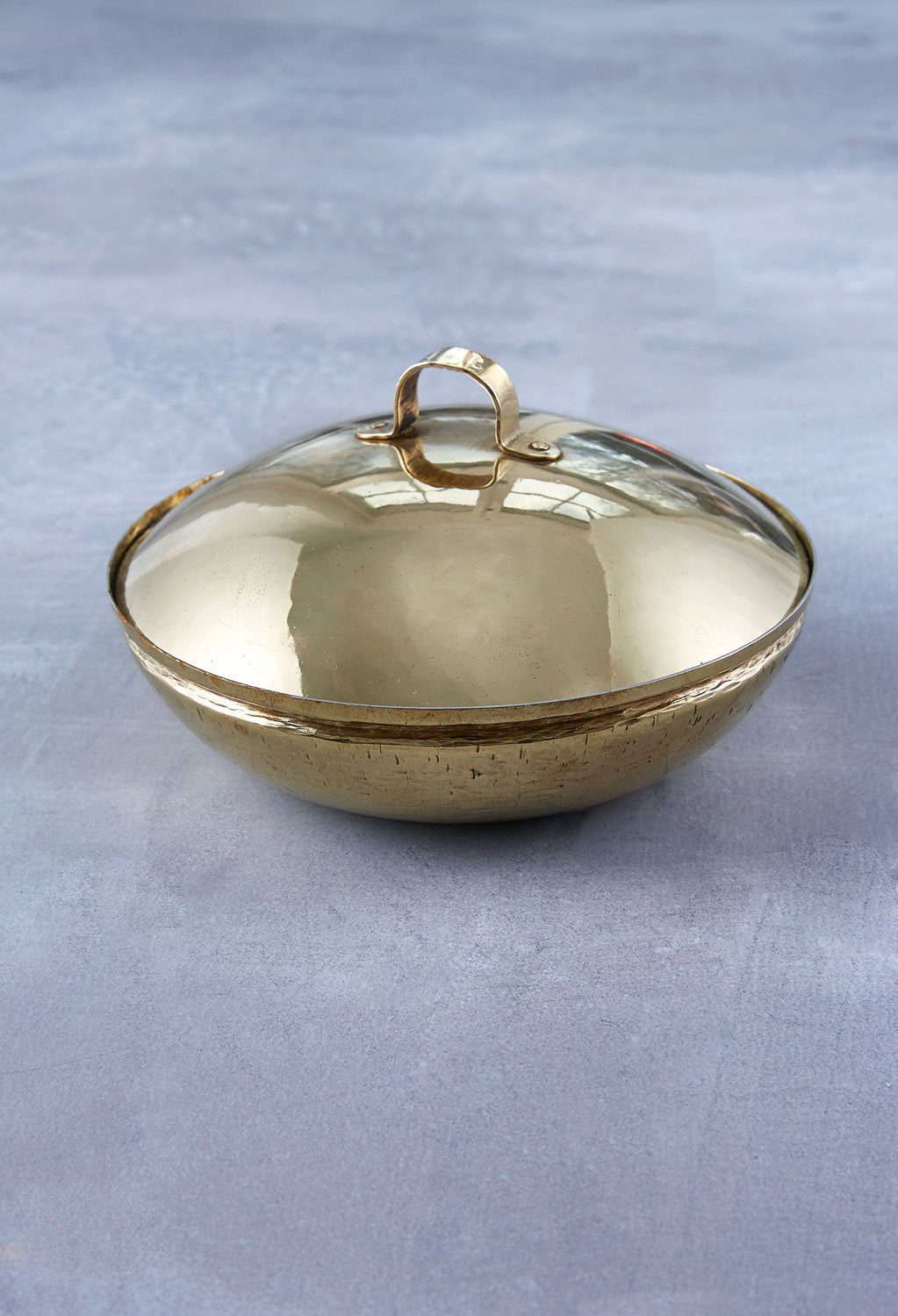 Hayno Focken, messingskål D 15,2 H 9 cm