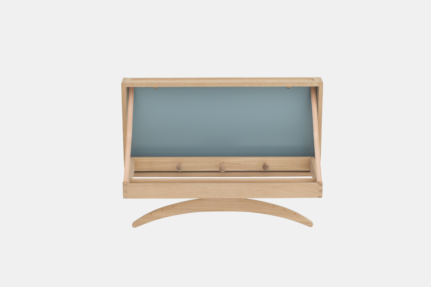 The Hanger, Soaped oak & grey blue