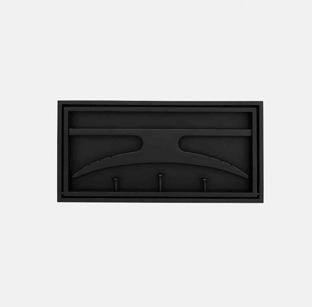 The Hanger, Soaped oak & grey blue