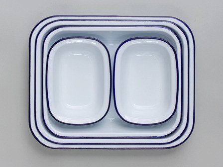 Falcon Enamelware, Bake Set Blå