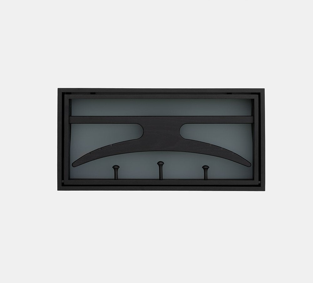 The Hanger, Soaped oak & grey blue