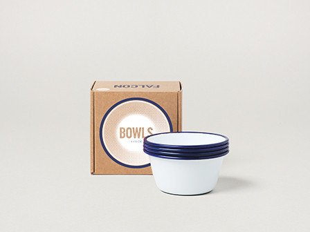 Falcon Enamelware, Bowl Set Blå
