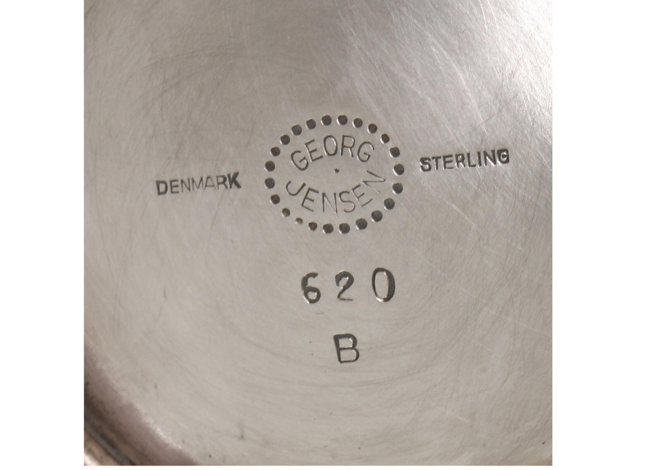 Georg Jensen, hammerslått sølvskål 620B