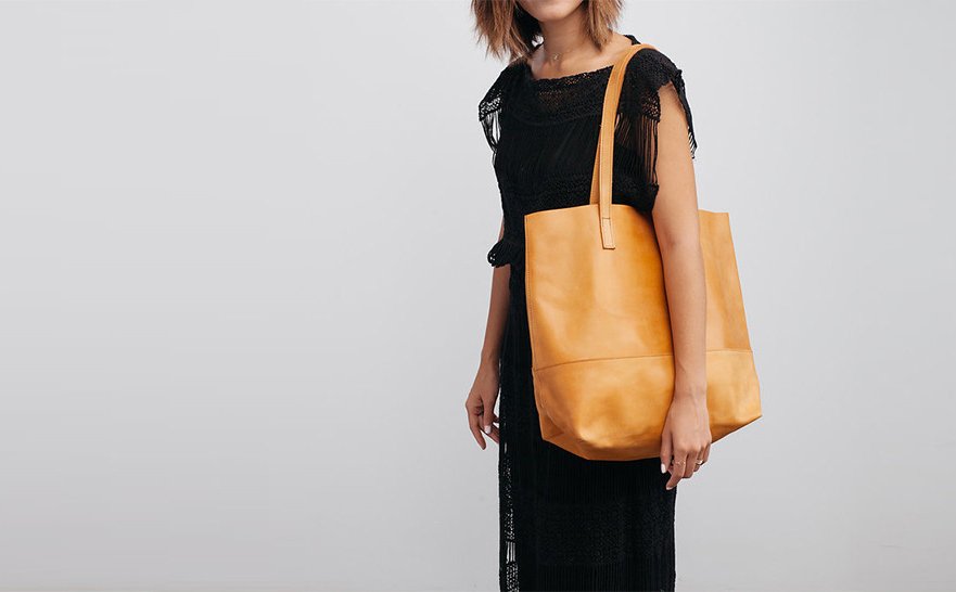 Tote bag "Mamuye" Pewter