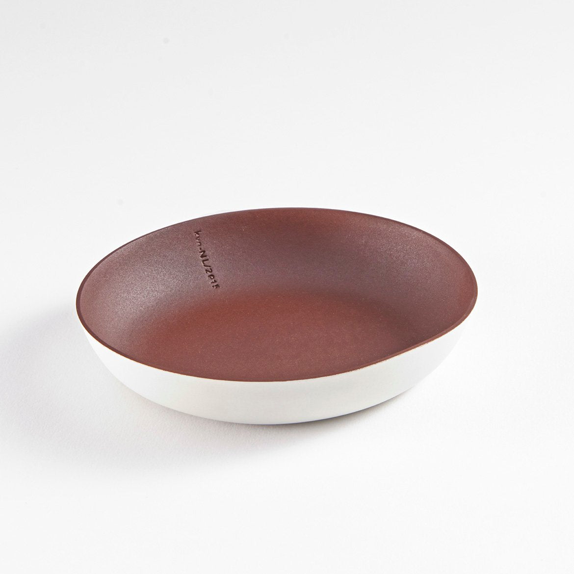 Ø14,5 H2,5 deep bordeaux/semi-matte