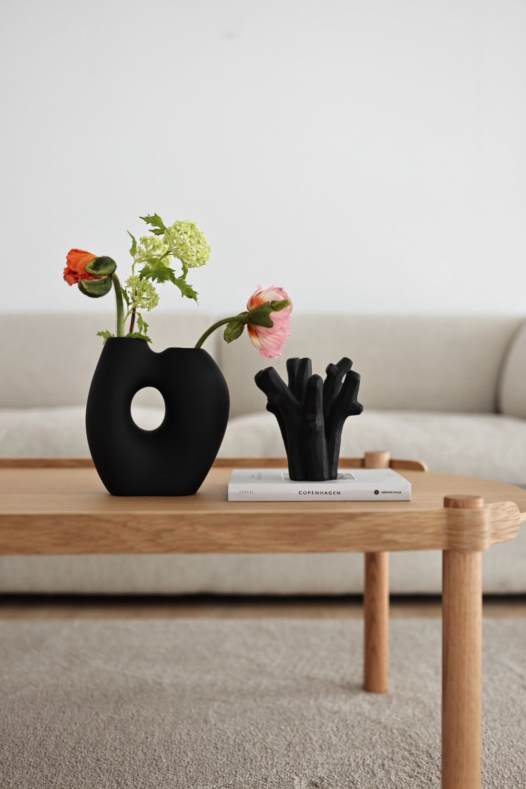 Cooee vase "Frodig " Black