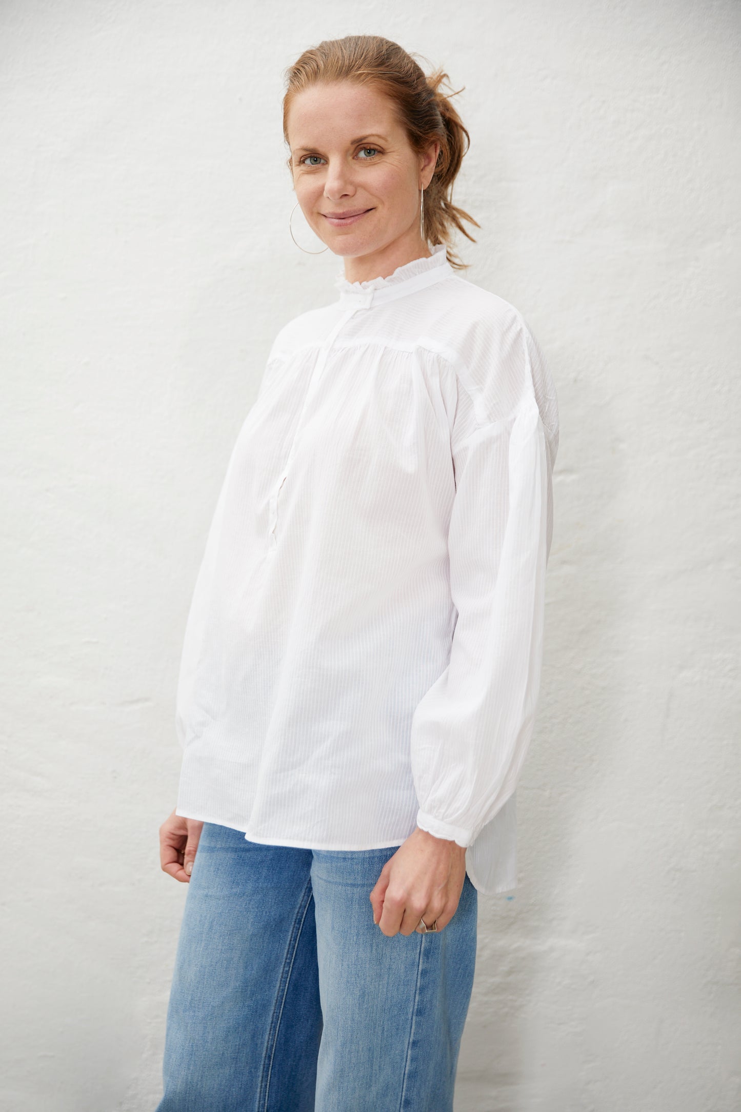 Aiayu "Bella Shirt Line" White